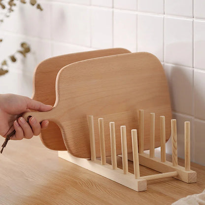 Wooden Plate Rack