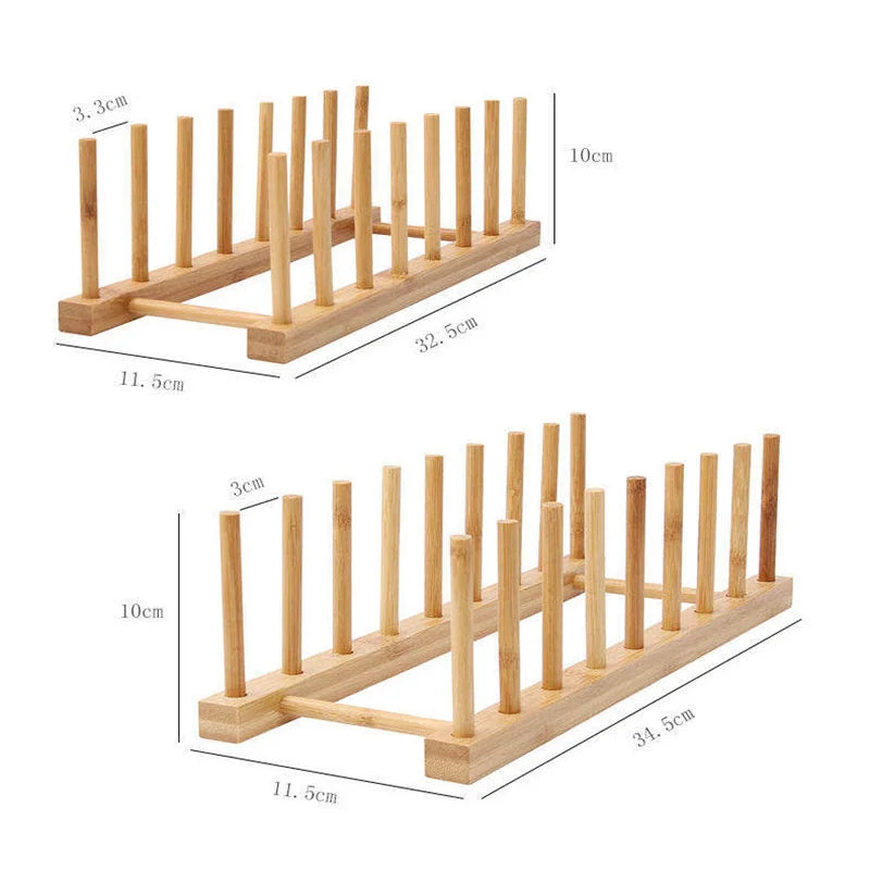 Wooden Plate Rack