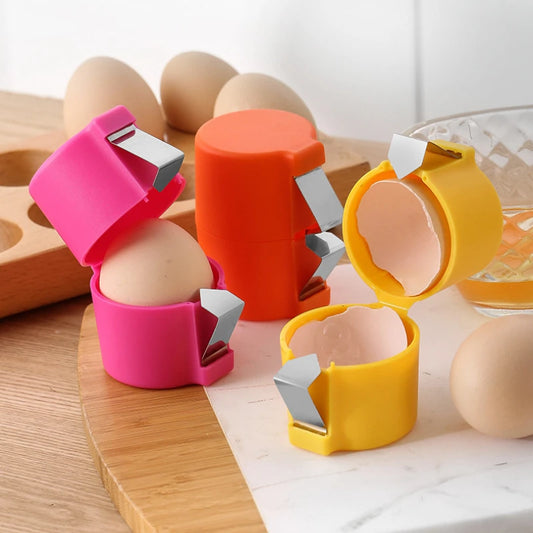 Portable Egg Opener Cracker