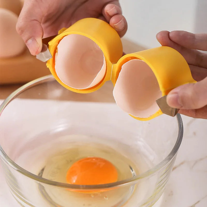 Portable Egg Opener Cracker