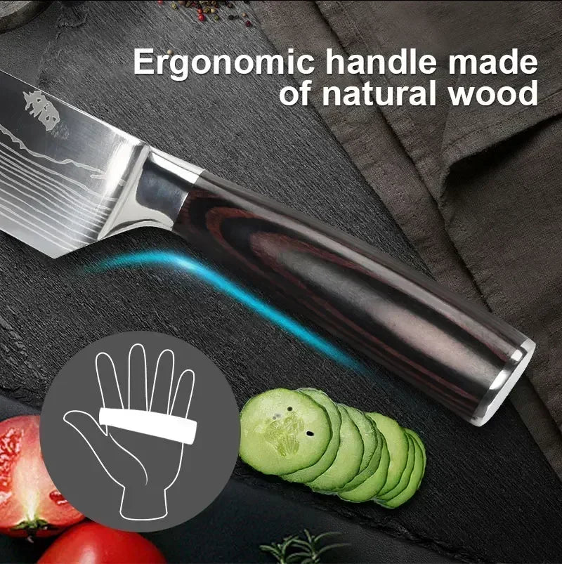 Kitchen Japanese Knife Stainless steel